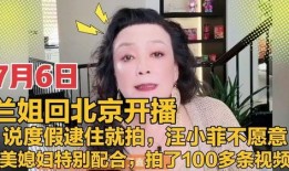 兰姐爆料汪小菲视频大全,汪小菲视频大全背后的故事